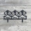 Selections Fleur de Lys Black Plastic Lawn Edging (60cm x 32cm) - 10 Panels 2