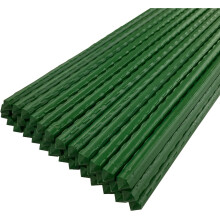 Set of 40 Plastic Coated Metal Plant Support Sticks (120cm)