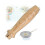 (Wooden Handle Only) Le Creuset Replacement Frying Pan Handle Hanger 1