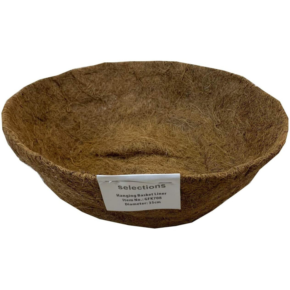Selections Coco Hanging Basket Planter Liner (35Cm) 35Cm