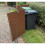 Selections Rattan Effect Wheelie Bin Screen (Double) 5