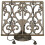 Selections Cast Iron Floral Cookbook Stand 1