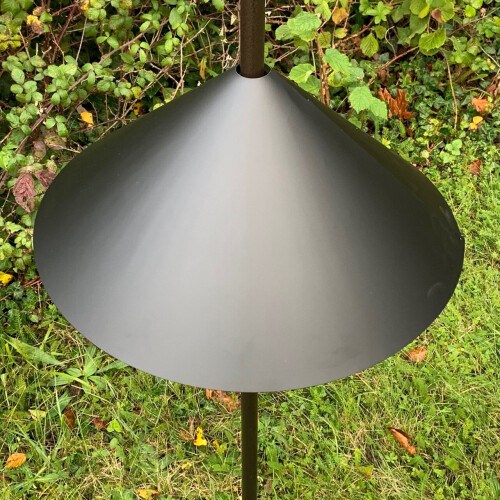 Selections Metal Wrap Around Squirrel Baffle for Bird Feeding Stations 2