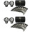 Selections 6 Metres Gutter Protection Mesh Guard  & 4 Downpipe Filter Guards 1