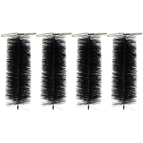 Selections Set of 4 Black Drain & Gutter Downpipe Leaf Guard Plugs (30cm)
