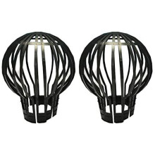Gutter Downpipe Filter Guard Leaf and Debris Protection (Set of 2)