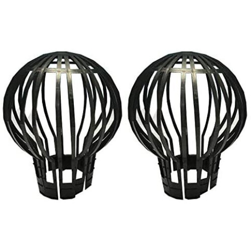 Gutter Downpipe Filter Guard Leaf and Debris Protection (Set of 2) on OnBuy