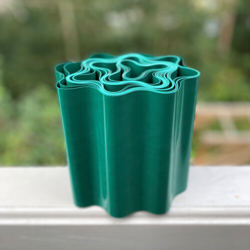 Selections Green Plastic Garden Lawn Edging (9m x 15cm Roll) 2