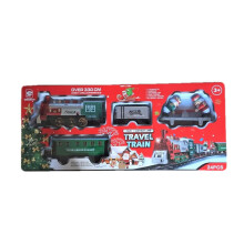 Christmas Xmas 16 Piece Train Set with Headlights and Sound