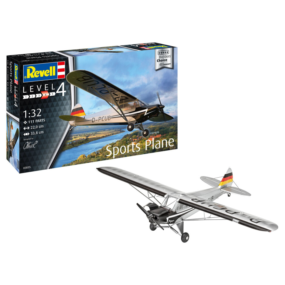 Sports Plane Builders Choice 1:32 Scale Model Kit