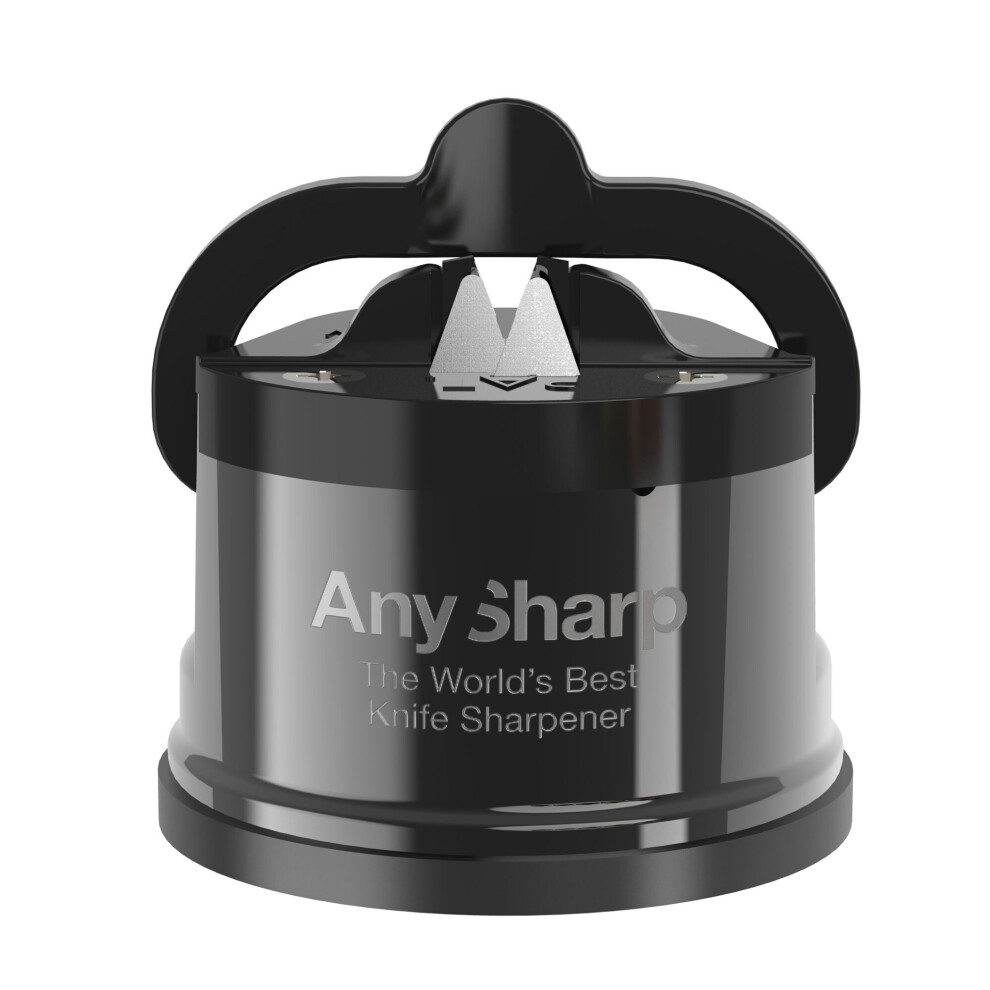 AnySharp Pro Chef Knife Sharpener Metallic Grey