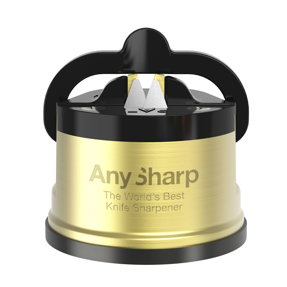 AnySharp Pro Brass Knife Sharpener