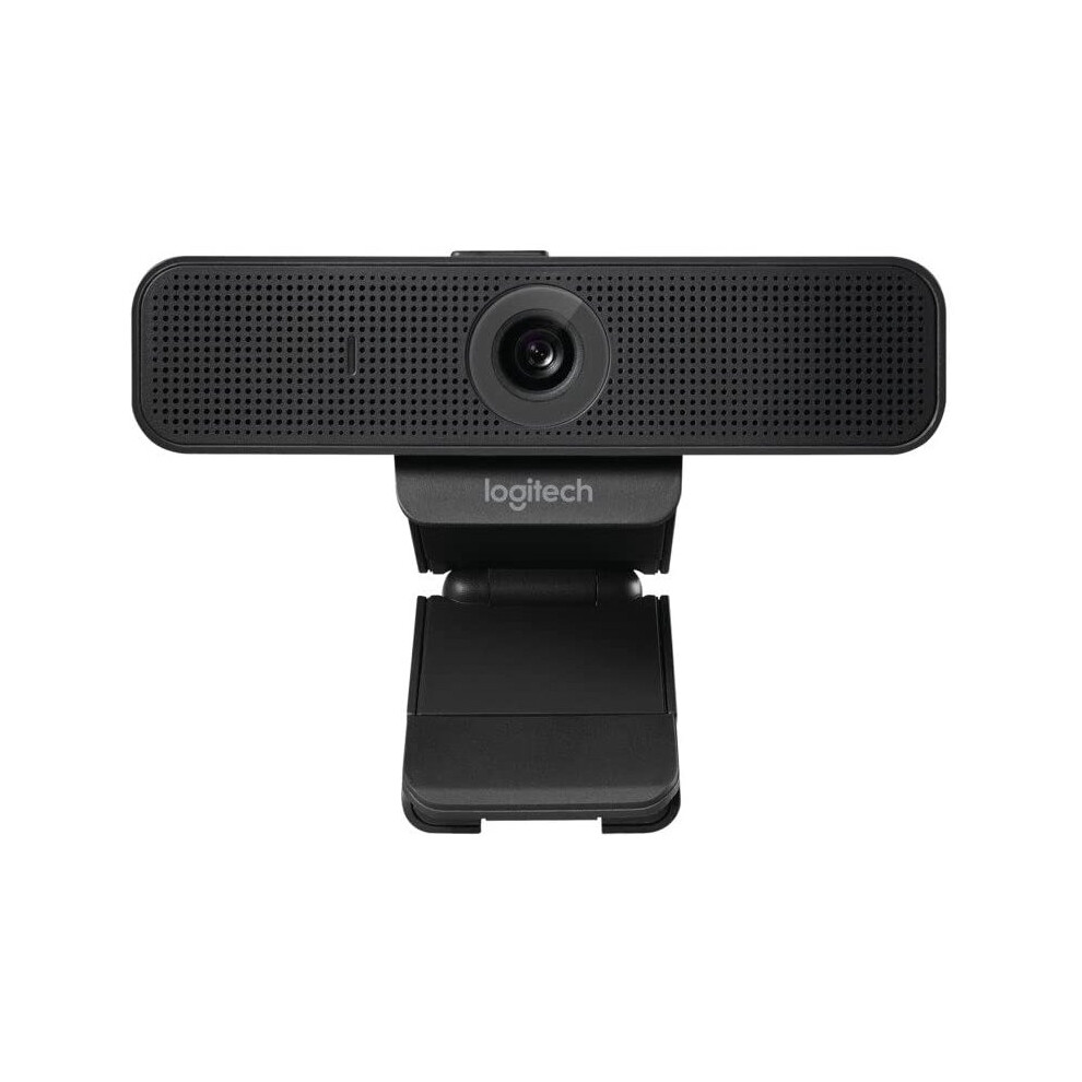 Logitech C925e Webcam with HD Video and Built-In Stereo Microphones - Black