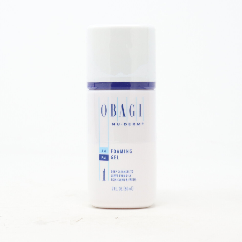 Obagi Nu-Derm Foaming Gel 1  2oz/60ml New