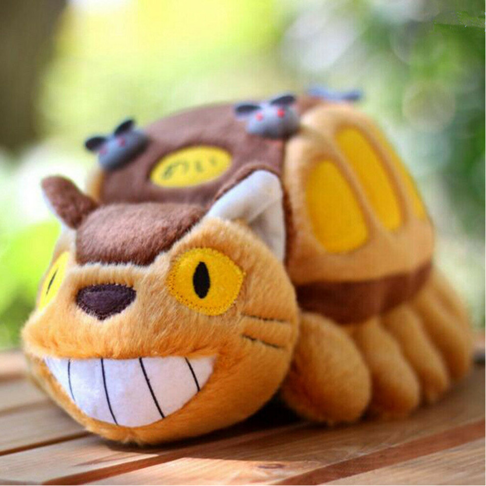 My Neighbor Totoro catbus Cat bus Stuffed Plush Doll Toy Kid Gift 30cm 12inch