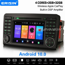 7" Android 10.0 Car Stereo CarPlay DAB+ Navi BT WiFi Mercedes Benz ML-Class W164 GL-Class X164 2005-2012 3-UI