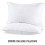 (STRIPE PILLOW, PACK OF 4) Ultra Soft Pillows Memory Foam Stripe Bounce Back 1