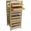 Selections Traditional Wooden Apple Storage Rack (10 Drawer) 1