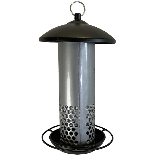 Selections Squirrel Resistant Hanging Bird Mealworm Feeder