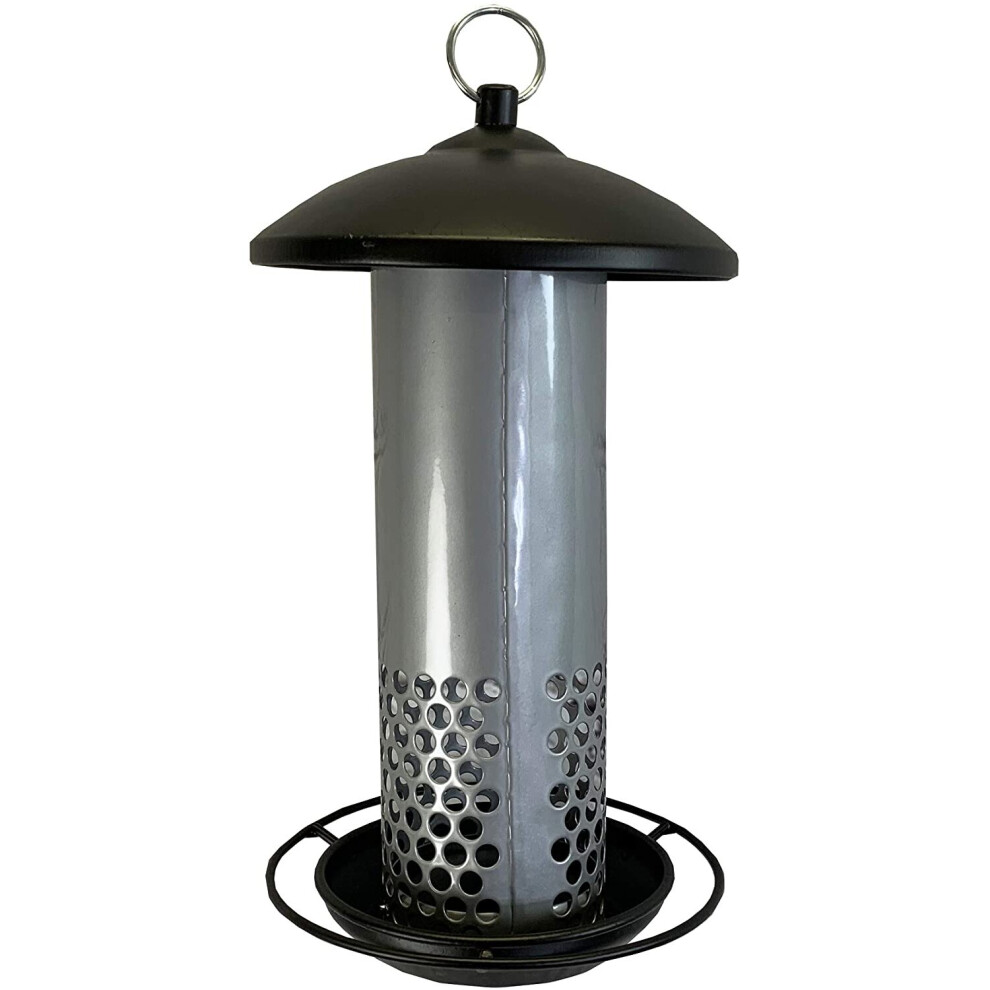 Selections Squirrel Resistant Hanging Bird Mealworm Feeder