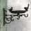 Selections Venus Cast Iron Wall Mounted Bird Bath Feeder with Hanger 4