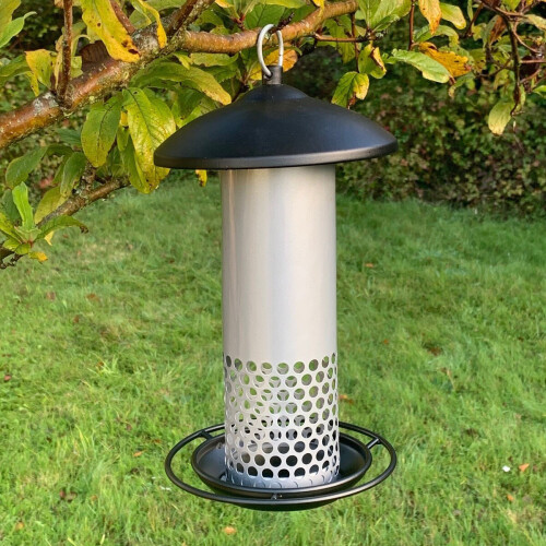 Selections Squirrel Resistant Hanging Bird Mealworm Feeder 2