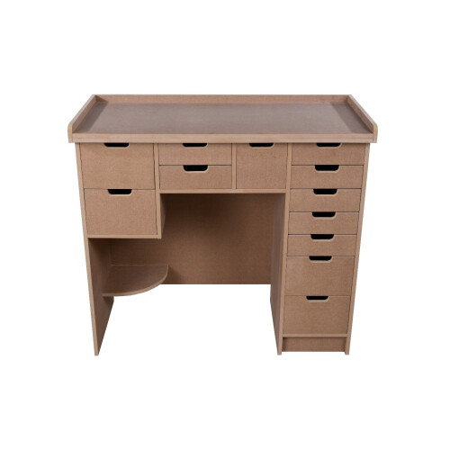 (18mm MDF Sheet Material) Nanofex Craftsman/Jewellers Workbench 1