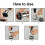 Manual Hand Press Garlic Onion Vegetable Food Chopper Cutter Processor Dicer 9