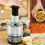 Manual Hand Press Garlic Onion Vegetable Food Chopper Cutter Processor Dicer 4