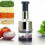 Manual Hand Press Garlic Onion Vegetable Food Chopper Cutter Processor Dicer 1