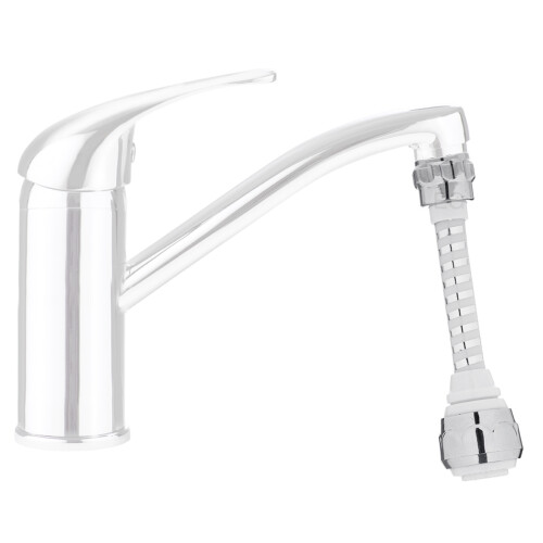 URBN Living Water Saving Kitchen Tap Aerator Hose Adjustable Faucet Nozzle Spout