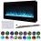 Living And Home 70 Inch Wall/Inset Electric Fireplace Fire 12 LED Flames 5