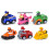 9-in-1 paw patrol pull back car children's pull back team toy set 4