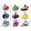 9-in-1 paw patrol pull back car children's pull back team toy set 13