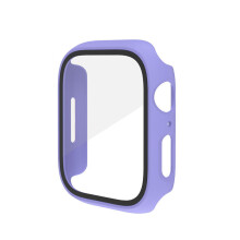 Compatible With Watch Series 7 41mm in Light Purple Full Body Cover Case / Screen Protector