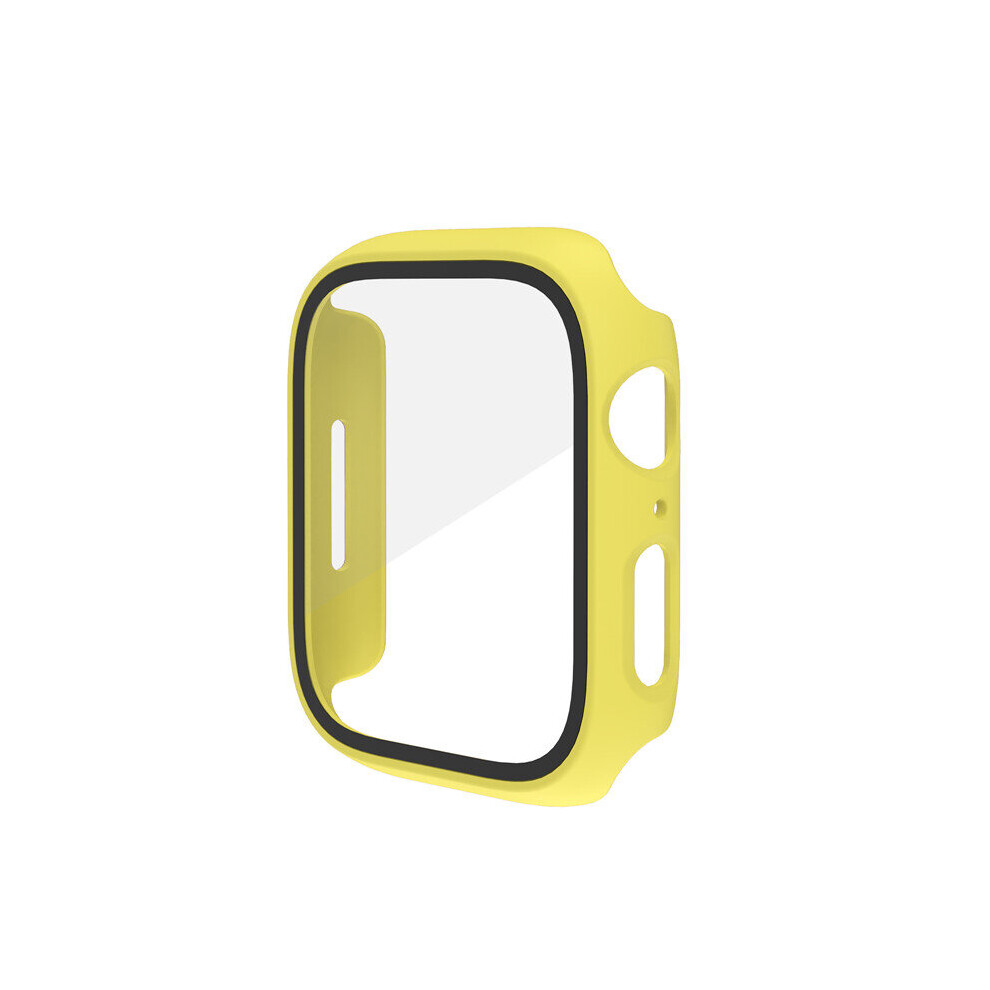 Compatible With Watch Series 7 45mm in Yellow Full Body Cover Case / Screen Protector