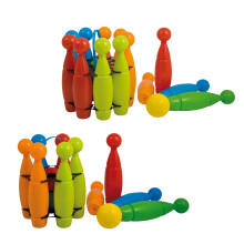 (8) Kids 8/9/11 Piece Skittles Bowling Set + Carry Bag