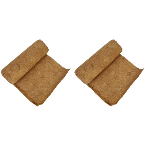 Selections Set of 2 Coco Hanging Basket Planter Liner 10m Bulk Rolls