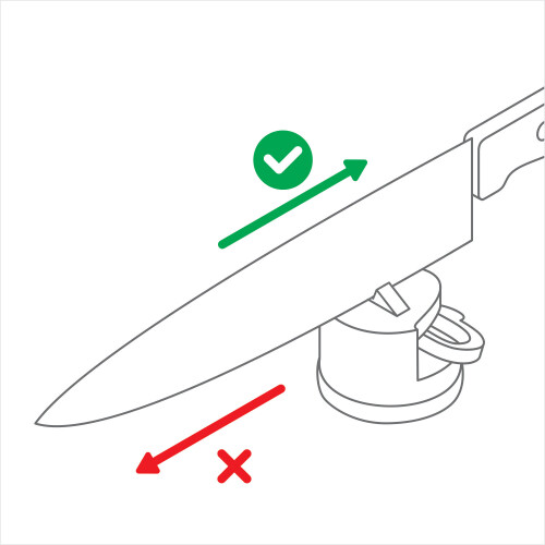 (Gunmetal) AnySharp Pro World's Best Knife Sharpener 2