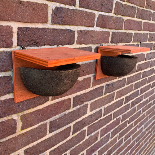 Selections House Martin Bird Nest Boxes (Set of 2) 1