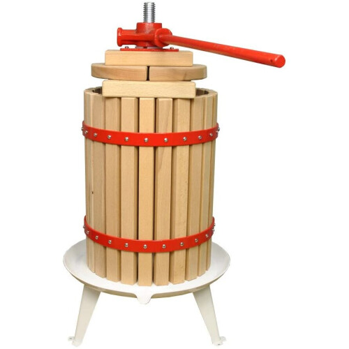 Selections Traditional Fruit and Apple Press (18 Litre) with Straining Bag