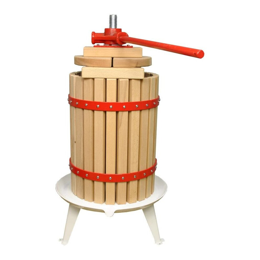 Traditional Fruit and Apple Press (18 Litre) with Straining Bag