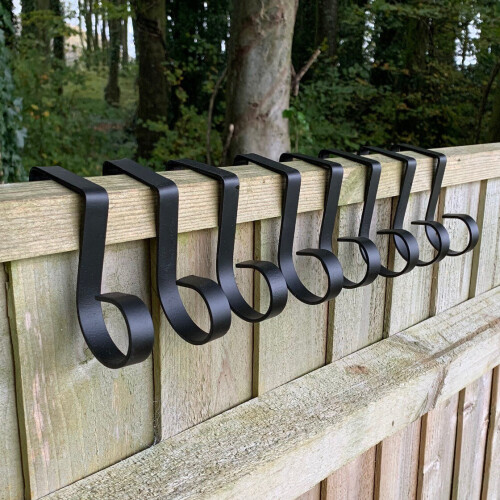 Selections Bracket Fence Panel Hooks (Set of 8) 1