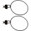 Selections Bird Bath Bracket for Metal Bird Feeding Stations (Set of 2) 1
