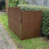 Selections Rattan Effect Wheelie Bin Screen (Triple) 3