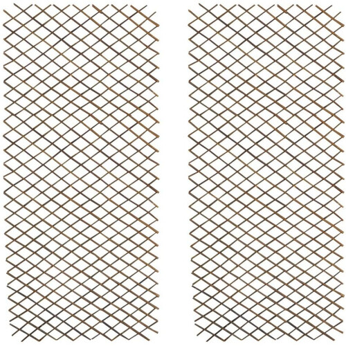 Selections Set of 2 Expanding Willow Trellis (180cm x 90cm)