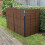 Selections Rattan Effect Wheelie Bin Screen (Triple) 5