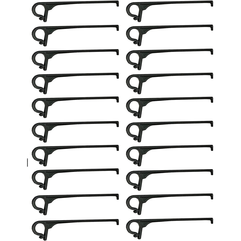 Gutter Brush Leaf & Moss Guard Fixing Clips (Pack of 20)