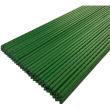 Set of 80 Plastic Coated Metal Plant Support Sticks (80cm)