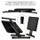 Double Braced X-Frame Music Stand & Chair - Portable, Height-Adjustable Keyboard/Drum Stool 3